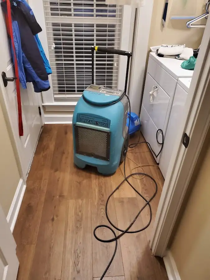 Commercial dehumidifier deployed for Crawl Space Restoration in Arlington Heights